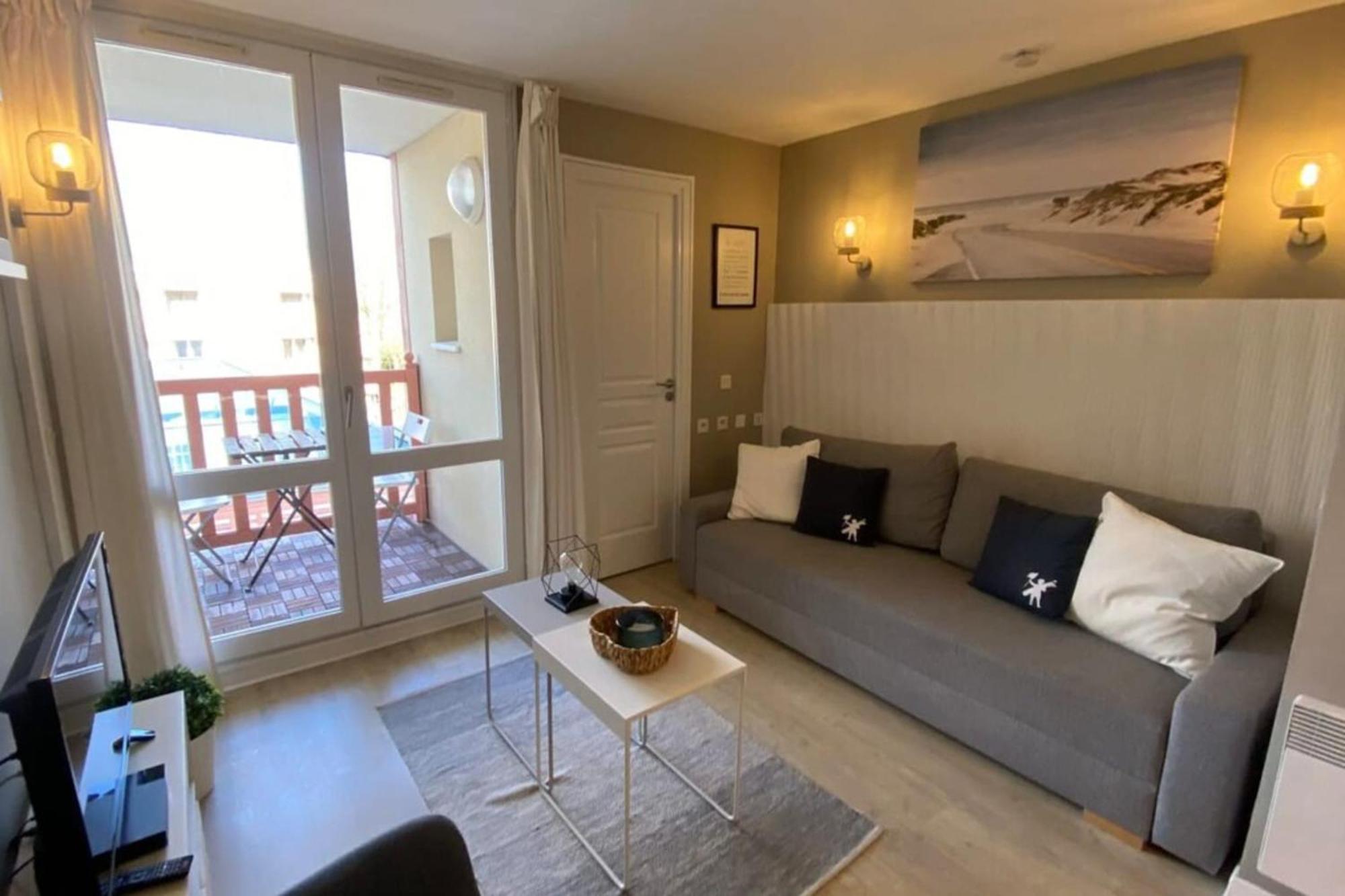 Very Nice 6 Person Apart With Swimming Pool Tennis Court And Car Park 202 Le Touquet Ngoại thất bức ảnh